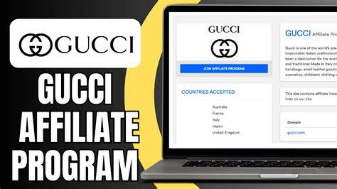 gucci affiliate programs|gucci affiliate program application.